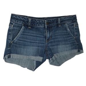 American Eagle l stretch cutoff denim shorts size8